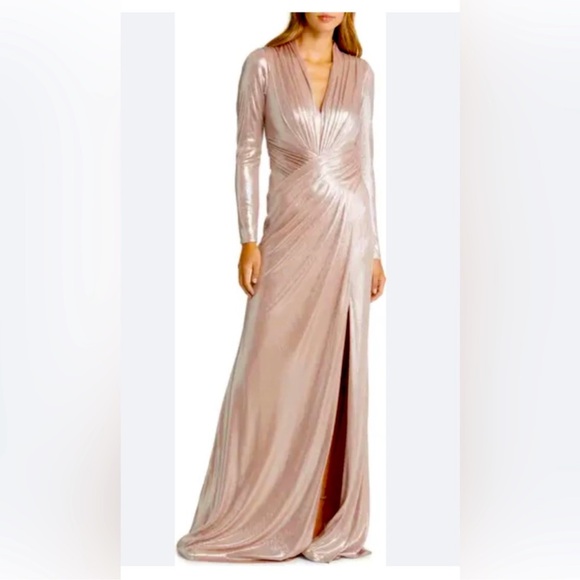 Tadashi shoji imanie long gown - Picture 1 of 8